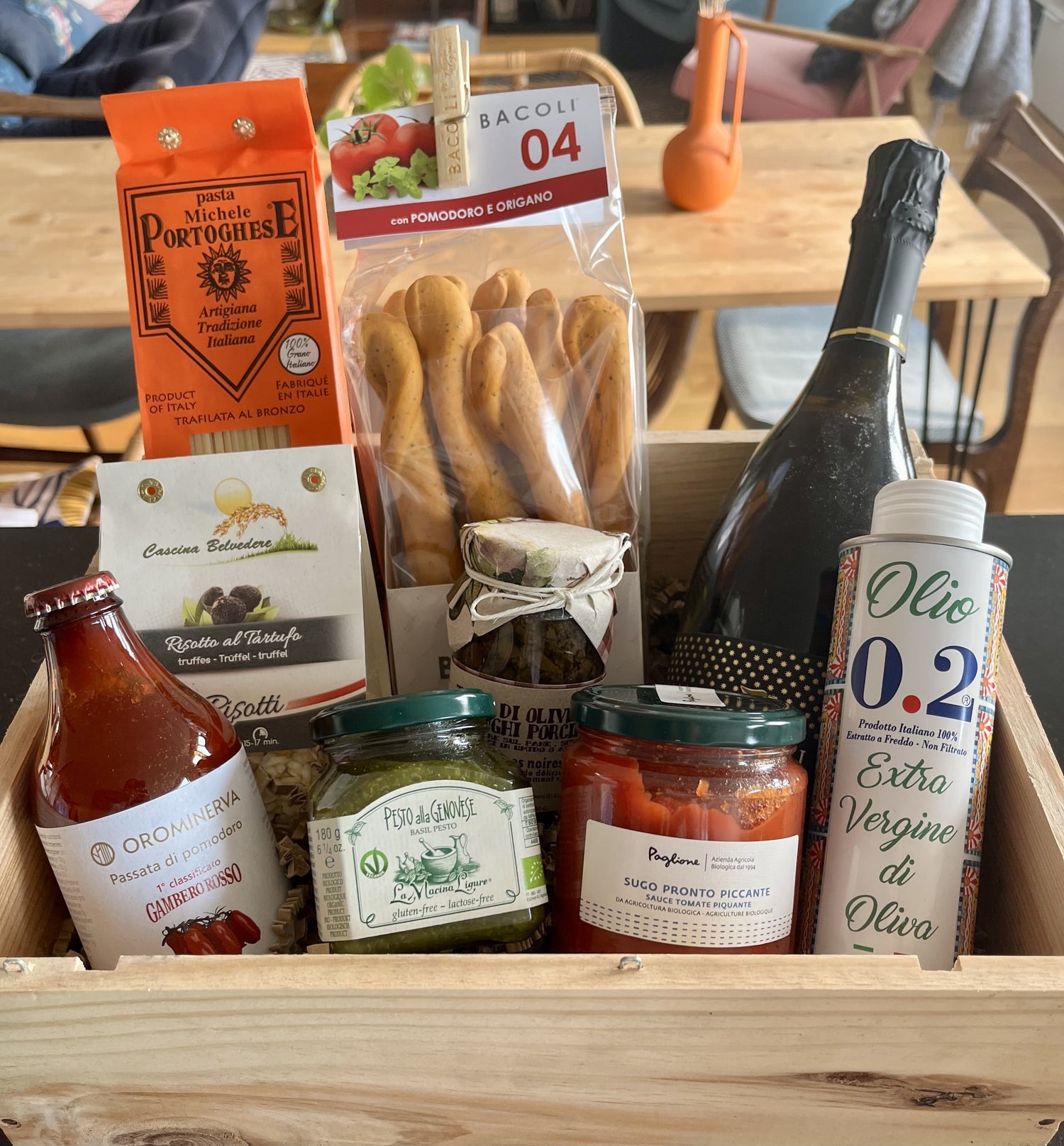 Paniers gourmands italiens