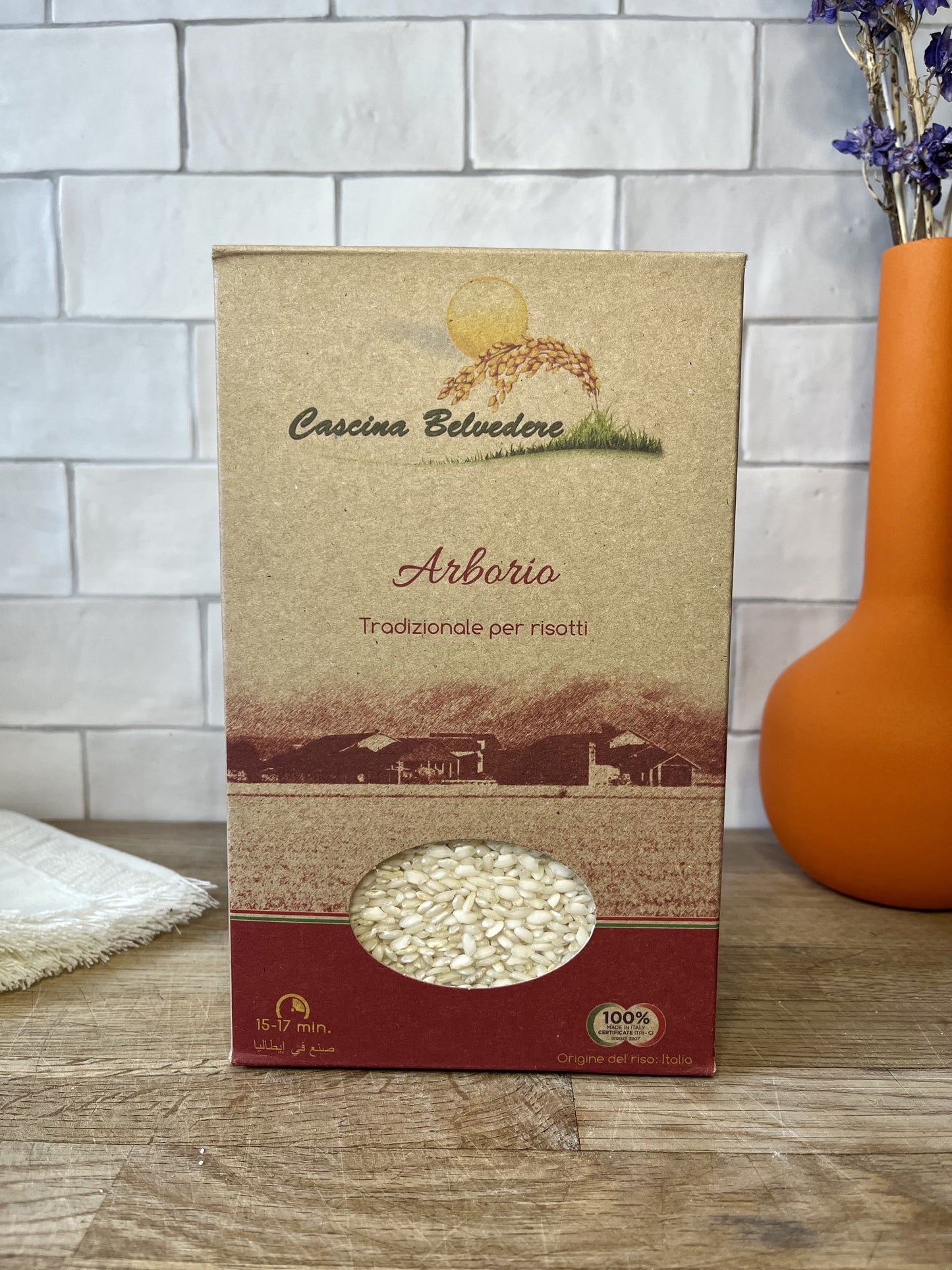 Riz Arborio à risotto Cascina Belvedere