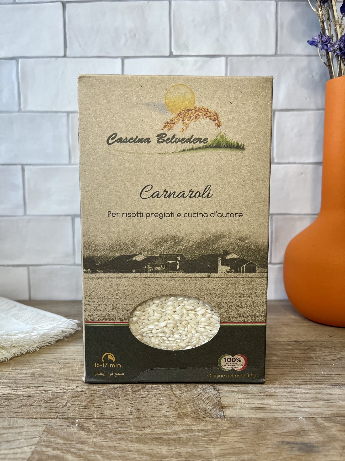 Riz Carnaroli à risotto Cascina Belvedere