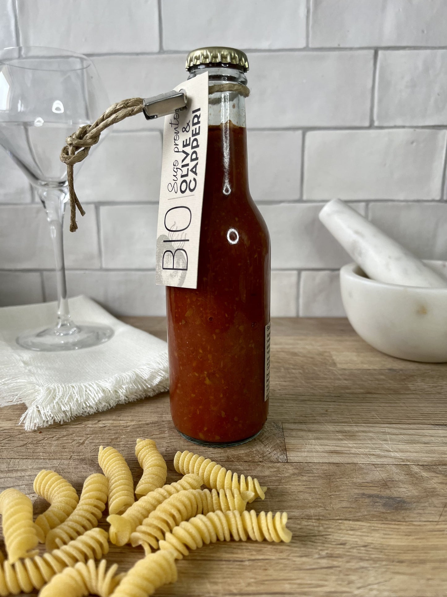 Sauce Tomate, Olives & Câpres BIO Perché Ci Credo