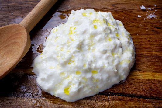 La Straciattella, le fromage italien crémeux et fondant